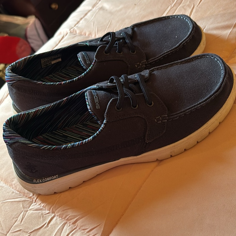 Skechers air cooled GoGa mat On the go pull on shoes